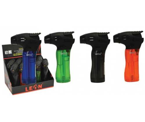 Leon Αναπτήρας Αντιανεμικός - Mega Easy Torch Διάφανος - Τιμή: 3,10€