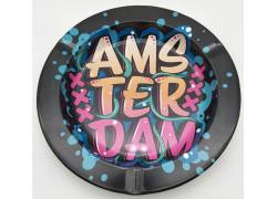 Μεταλλικό Τασάκι - Σχέδιο XXX Ams-ter-dam