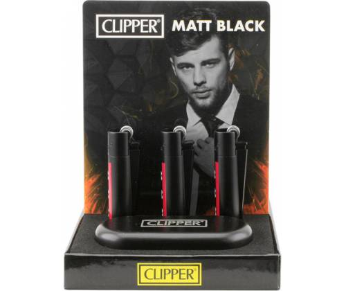 Clipper Αναπτήρας Μεταλλικός Μεγάλος - Amsterdam XXX Black Metal - Τιμή: 12,50€