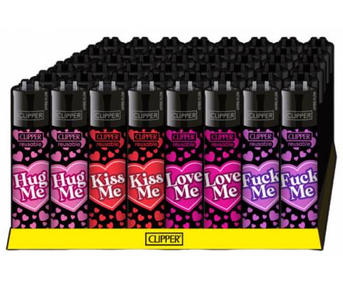 Clipper Αναπτήρας Μεγάλος - Kiss Me #2 (Ειδική Εκδοση 18+) - Τιμή: 1,70€