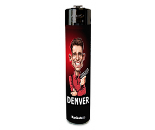 Αναπτήρας Πέτρας La Casa de Papel - Denver (Karikature) -  Price: 0,90€