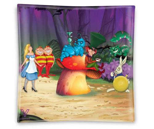 V-Syndicate Γυάλινο Τασάκι - Σχέδιο Alice Mushroom -  Price: 8,90€