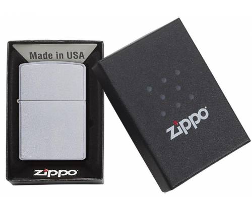 ZIPPO Αναπτήρας - 205 Satin Chrome - Τιμή: 18,50€
