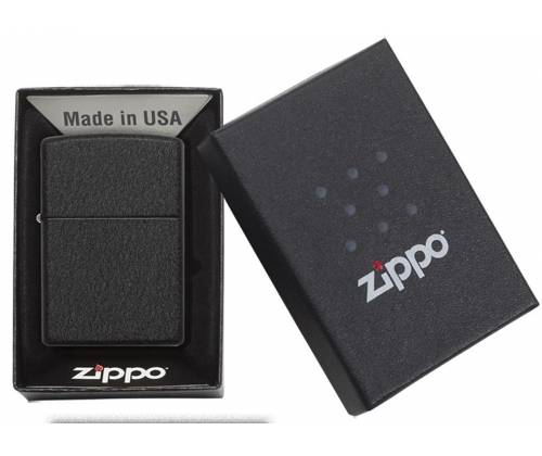 ZIPPO Αναπτήρας - 236 Black Crackle -  Price: 23,50€