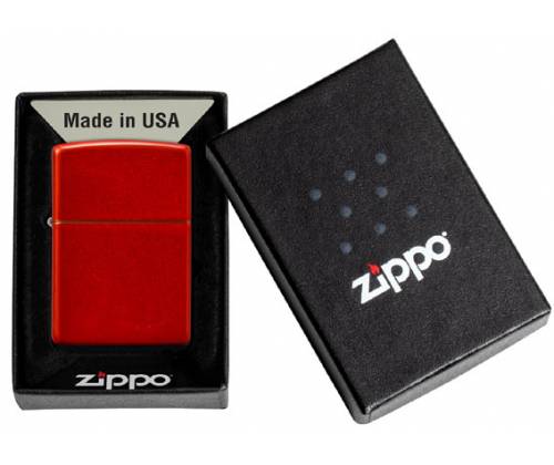 ZIPPO Αναπτήρας - 49475 Metallic Red Matte - Τιμή: 28,90€