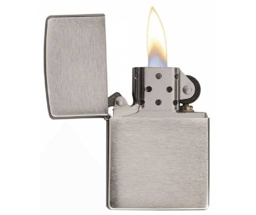 ZIPPO Αναπτήρας - 200 Brushed Chrome - Τιμή: 21,50€