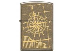 ZIPPO Αναπτήρας - 201FB Antique Brass Compass