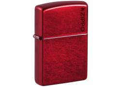 ZIPPO Αναπτήρας - 21063ZL Candy Apple Red  Με Λογότυπο Zippo