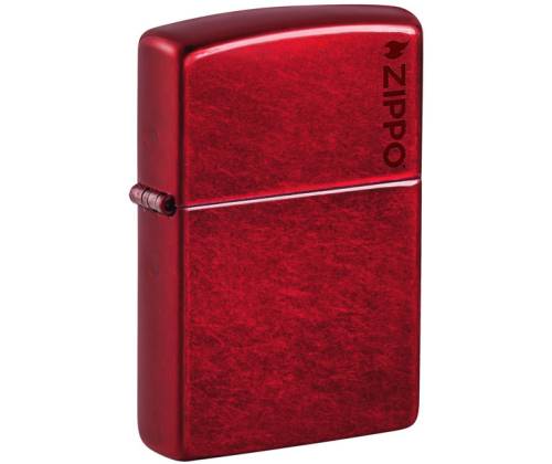 ZIPPO Αναπτήρας - 21063ZL Candy Apple Red  Με Λογότυπο Zippo - Τιμή: 29,50€
