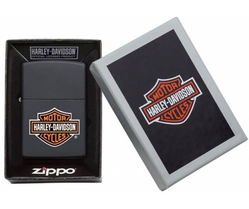 ZIPPO Αναπτήρας - Harley Davidson Black Matt - 218HD.H252 -  Price: 36,00€
