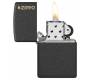 ZIPPO Αναπτήρας - 236ZL Black Crackle με Λογότυπο Zippo - Τιμή: 31,50€