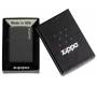 ZIPPO Αναπτήρας - 236ZL Black Crackle με Λογότυπο Zippo - Τιμή: 31,50€