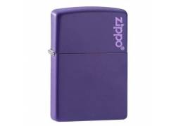 ZIPPO Αναπτήρας - 237 ZL Purple Matte  Με Λογότυπο Zippo