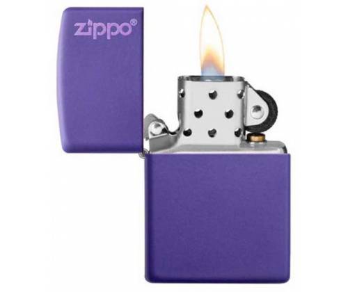 ZIPPO Αναπτήρας - 237 ZL Purple Matte  Με Λογότυπο Zippo - Τιμή: 32,20€