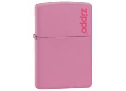 ZIPPO Αναπτήρας - 238 ZL Pink Matte Με Λογότυπο Zippo