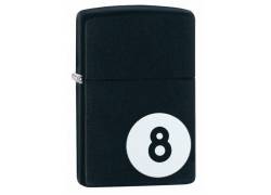 ZIPPO Αναπτήρας - Black Matte 8-Ball 28432