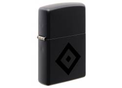 ZIPPO Αναπτήρας - Black Matt / Black Rhombus