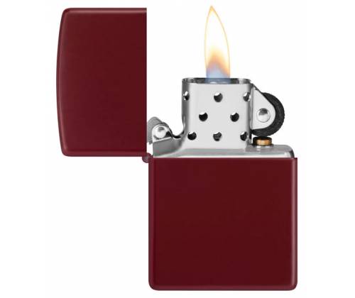 ZIPPO Αναπτήρας - 46021ZL Merlot Red με Λογότυπο Zippo - Τιμή: 35,90€