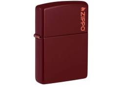 ZIPPO Αναπτήρας - 46021 ZL Merlot Red με Λογότυπο Zippo