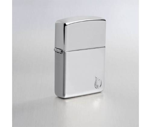 ZIPPO Lighter - Armor® High Polish Chrome Flame (46396) -  Price: 44,00€
