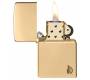 ZIPPO Αναπτήρας - Armor® High Polish Brass Flame (46397) - Τιμή: 48,50€
