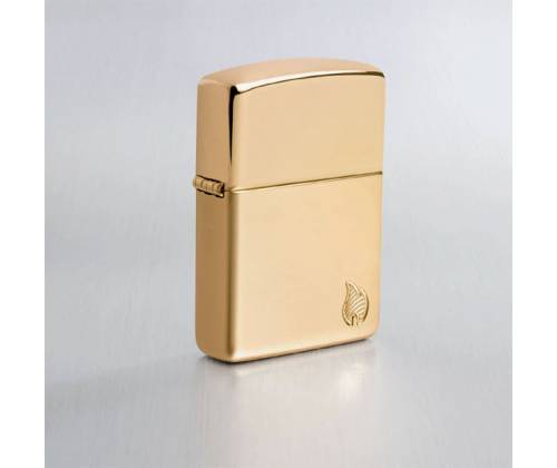 ZIPPO Αναπτήρας - Armor® High Polish Brass Flame (46397) - Τιμή: 48,50€