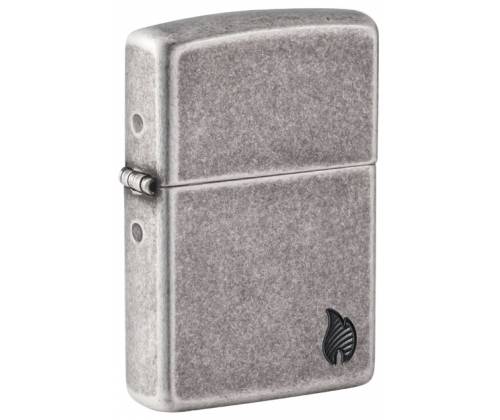 ZIPPO Αναπτήρας - Armor® Antique Silver Flame (46399) - Τιμή: 56,50€
