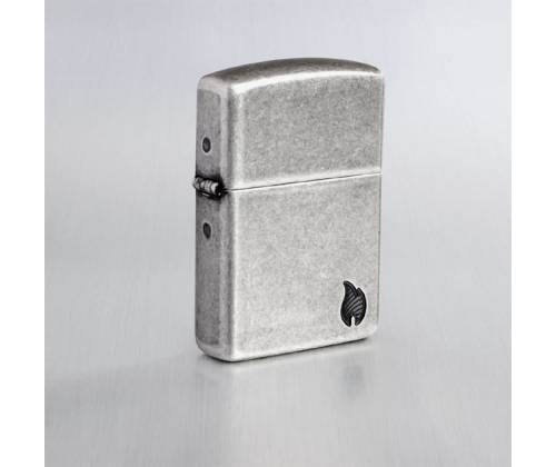 ZIPPO Αναπτήρας - Armor® Antique Silver Flame (46399) - Τιμή: 56,50€
