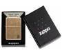 ZIPPO Αναπτήρας - Armor® Antique Brass Flame (46400) - Τιμή: 56,50€