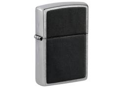 ZIPPO Αναπτήρας - Street Chrome Black Leather (46778)