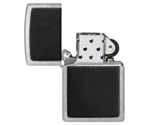 ZIPPO Αναπτήρας - Street Chrome Black Leather (46778) - Τιμή: 33,90€