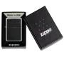 ZIPPO Αναπτήρας - Street Chrome Black Leather (46778) - Τιμή: 33,90€