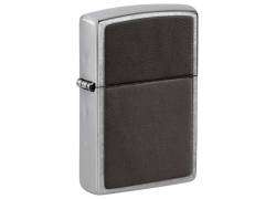 ZIPPO Αναπτήρας - Street Chrome Brown Leather (46782)