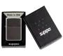 ZIPPO Lighter - Street Chrome Brown Leather (46782) -  Price: 33,90€