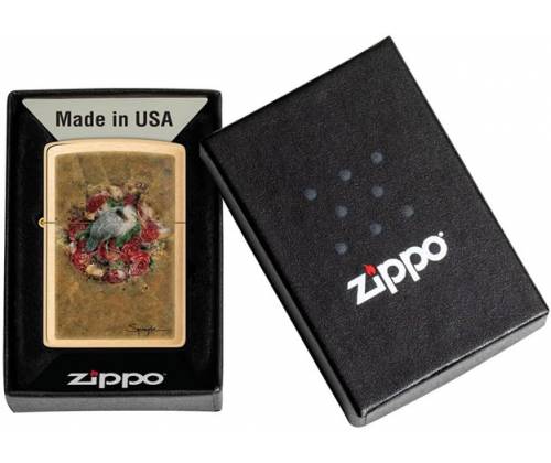 ZIPPO Αναπτήρας - Spazuk - Bird and Roses (48329) - Τιμή: 55,50€