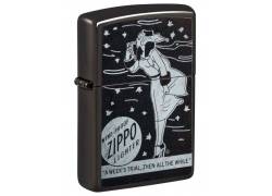ZIPPO Αναπτήρας - 48456 Windy Girl Black