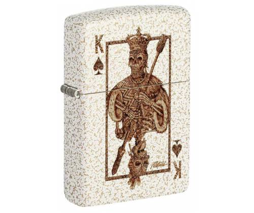 ZIPPO Αναπτήρας - 48552 Rick Rietveld Ace Skull Design - Τιμή: 45,90€