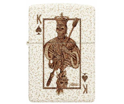 ZIPPO Αναπτήρας - 48552 Rick Rietveld Ace Skull Design - Τιμή: 45,90€