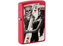 ZIPPO Αναπτήρας - 48624 Skull King Queen