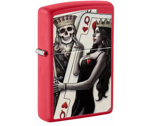 ZIPPO Αναπτήρας - 48624 Skull King Queen - Τιμή: 35,50€