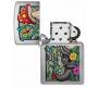 ZIPPO Lighter - 48635 Freaky Nature Mushroom Village Design -  Price: 32,50€