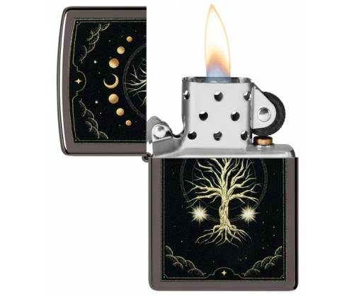 ZIPPO Lighter - Mystic Nature Black Ice (48636) -  Price: 41,30€