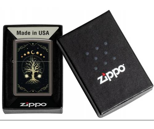 ZIPPO Lighter - Mystic Nature Black Ice (48636) -  Price: 41,30€