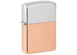 ZIPPO Αναπτήρας Bimetal Case Lighter - Sterling Silver Lid (48694)