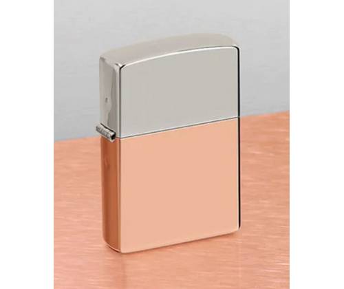 ZIPPO Αναπτήρας Bimetal Case Lighter - Sterling Silver Lid (48694) - Τιμή: 359,00€