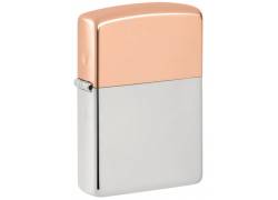 ZIPPO Αναπτήρας Bimetal Case Lighter - Sterling Silver Lid (48695)