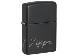 Zippo Αναπτήρας - 48979 Black Logo
