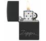 Zippo Αναπτήρας - 48979 Black Logo - Τιμή: 39,40€