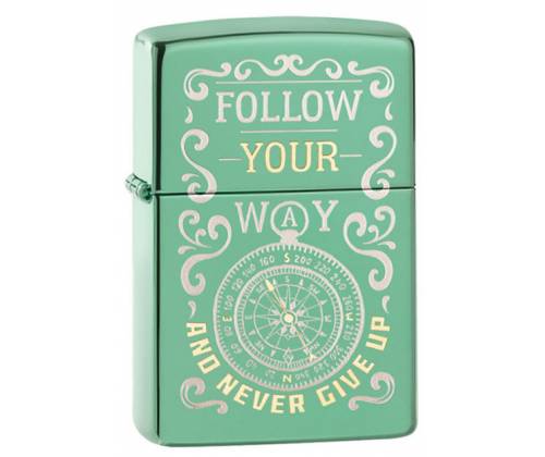 ZIPPO Αναπτήρας - 49161 Follow Your Way - Τιμή: 55,50€