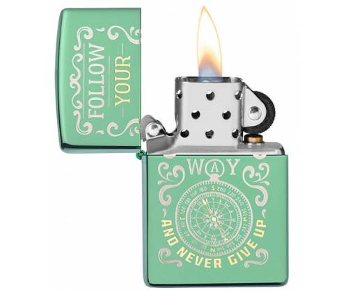 ZIPPO Αναπτήρας - 49161 Follow Your Way - Τιμή: 55,50€